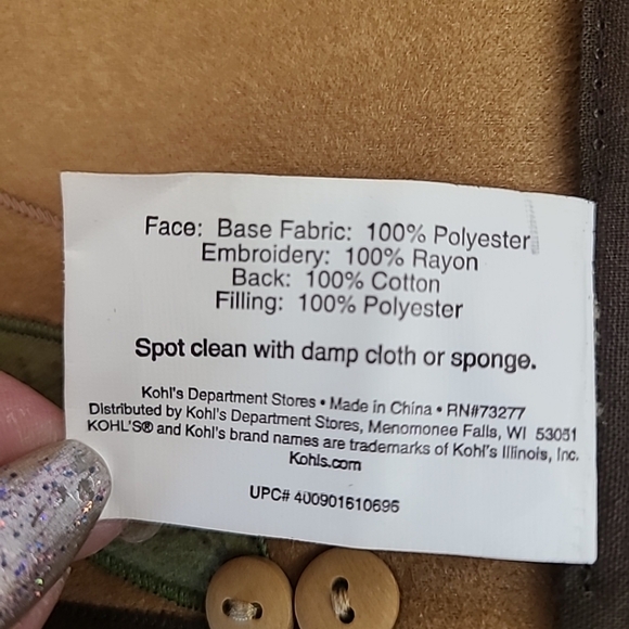 Autumn Leaf and Pumpkin Table Runner 54"x13.5" - Picture 4 of 5